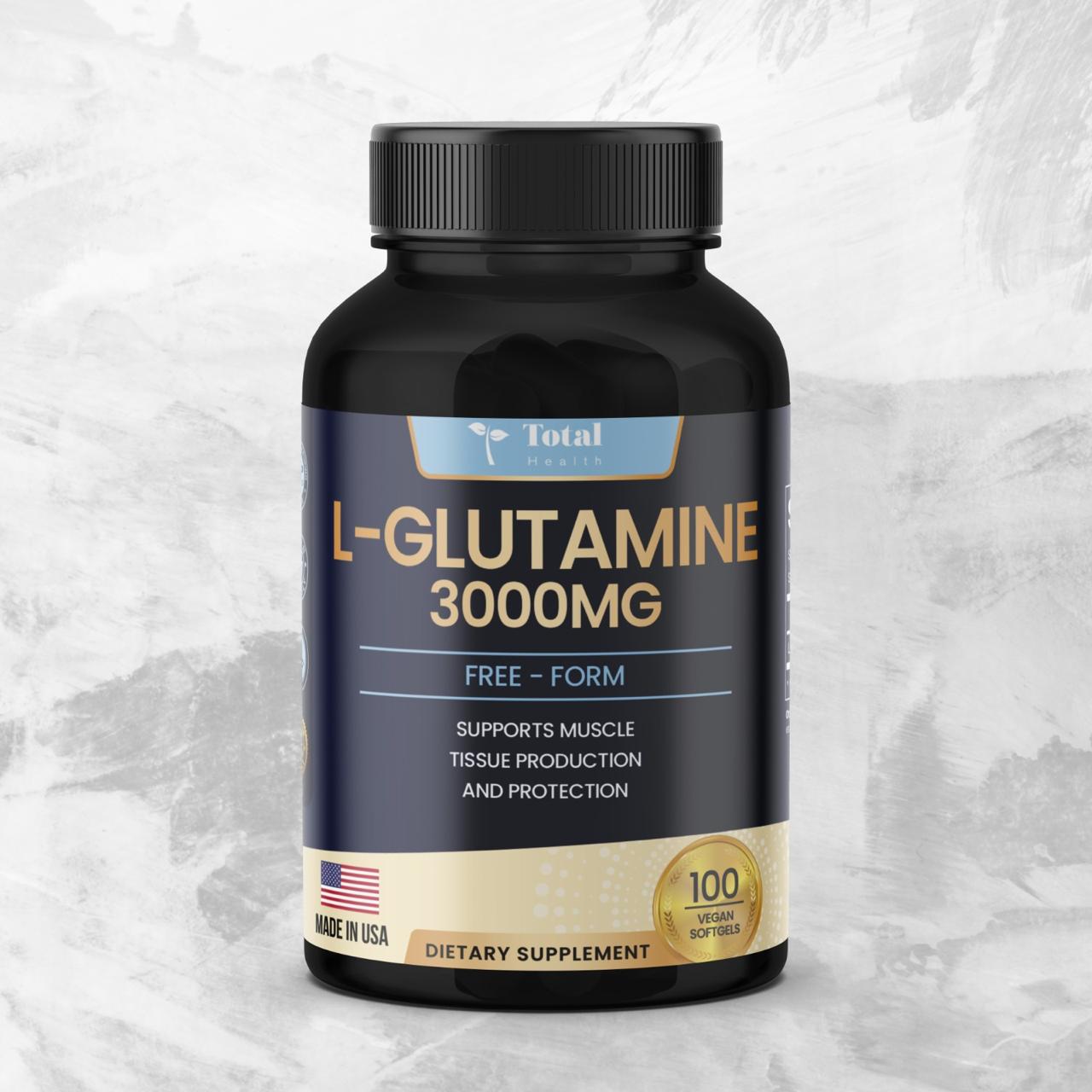 L glutamine 300mg total health